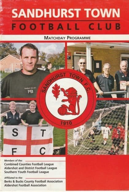 Sandhurst Town v Redhill  31-Jan-2006