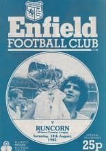 Enfield v Runcorn 14-Aug-1982