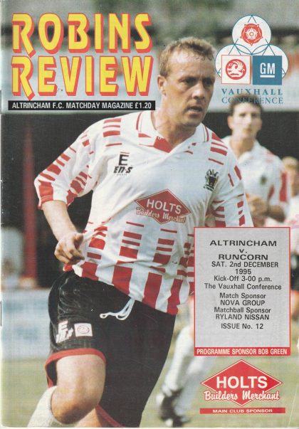 Altrincham v Runcorn  02-Dec-1995
