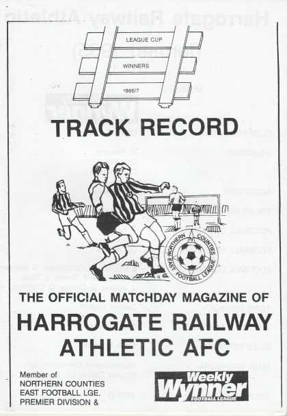 Harrogate Railway Athletic v Sheffield United 1991-92