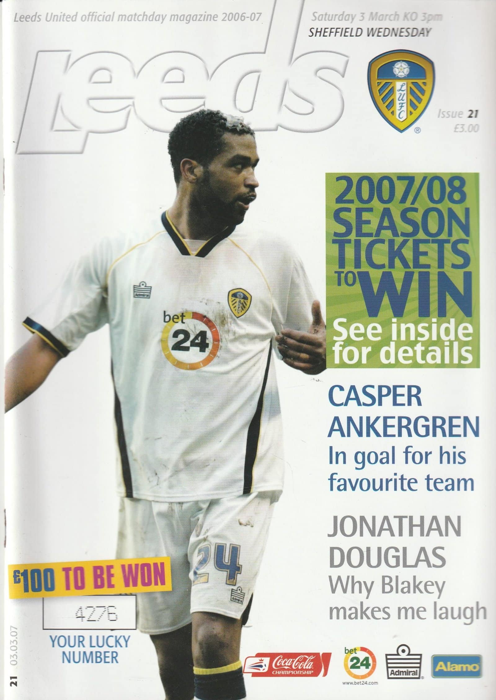 Leeds United v Sheffield Wednesday 03-Mar-2007