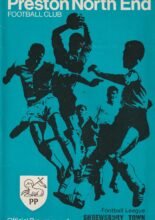 Preston North End v Shrewsbury Town 09-Jan-1971