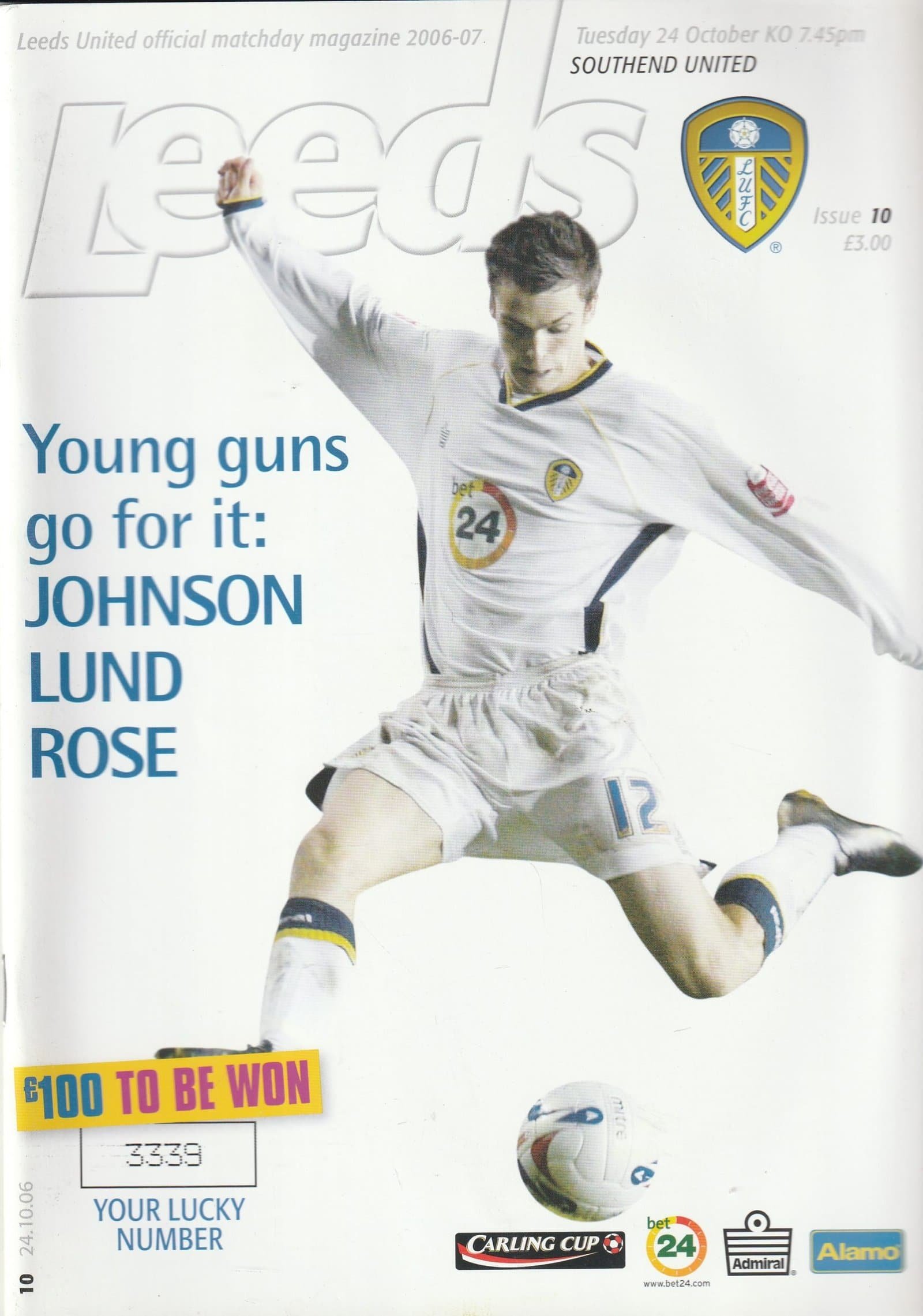 Leeds United v Southend United 24-Oct-2006