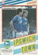 Ipswich Town v Southend United 27-Oct-1987