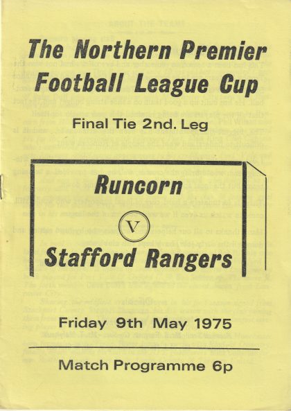 Runcorn v Stafford Rangers 09-May-1975