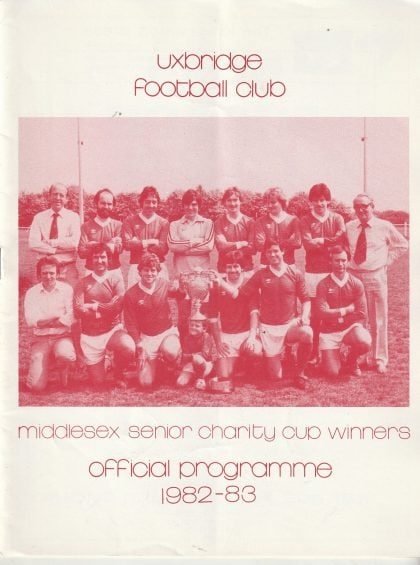Uxbridge v Stevenage Borough 16-Oct-1982