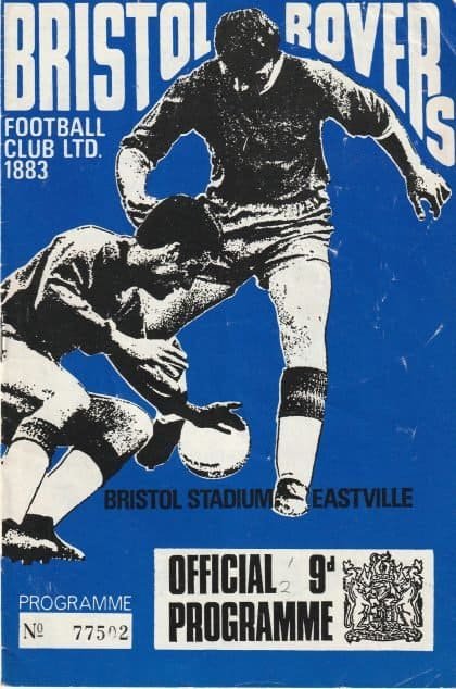 Bristol Rovers v Swindon Town  04-May-1968