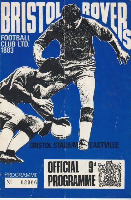 Bristol Rovers v Tranmere Rovers  06-Apr-1968