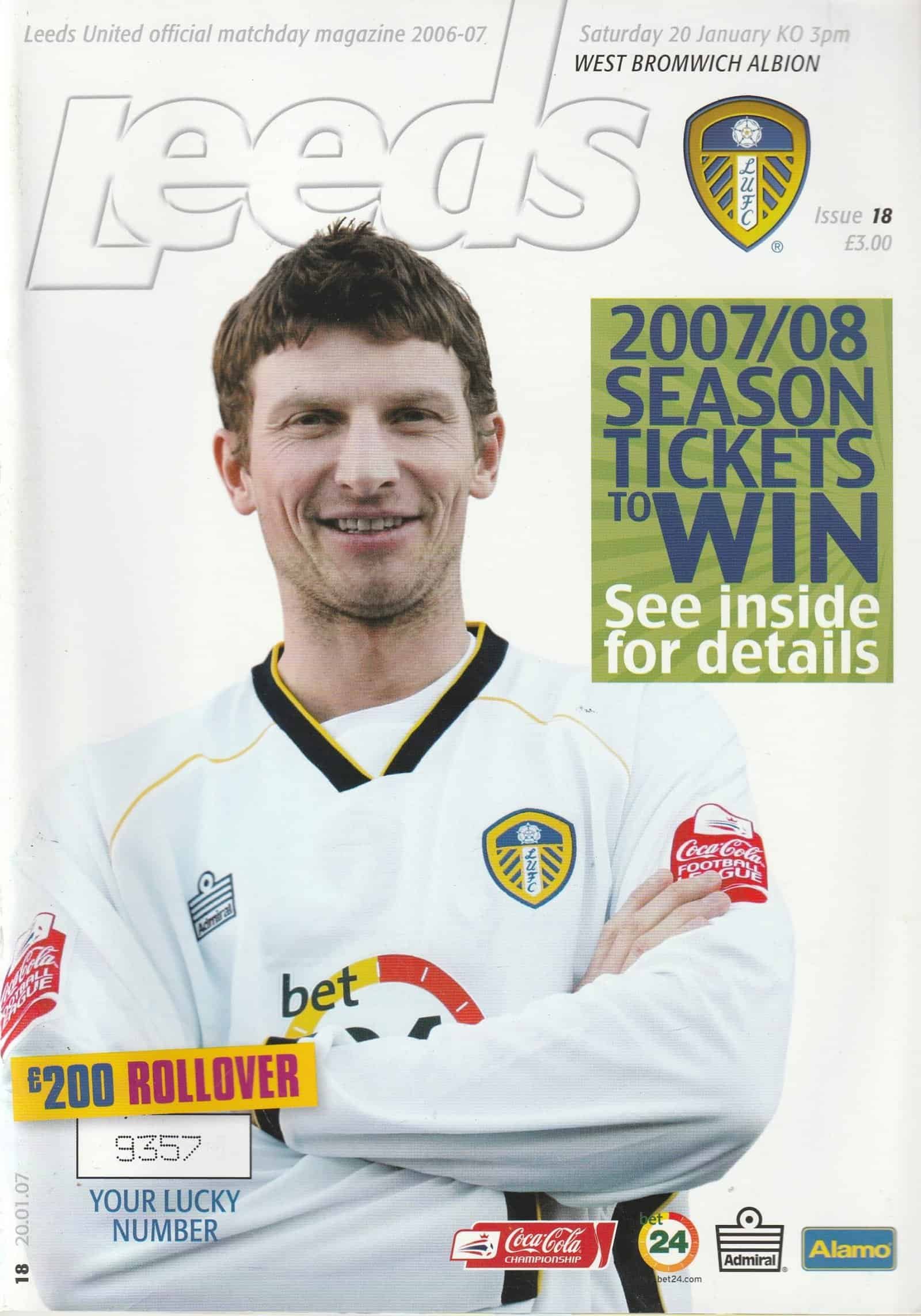 Leeds United v West Bromwich Albion 20-Jan-2007