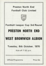 Preston North End v West Bromwich Albion 06-Oct-1970