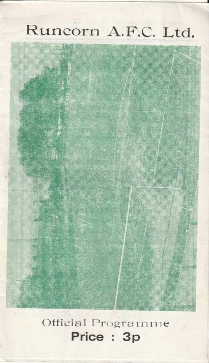Runcorn v Wigan Athletic 05-Feb-1975