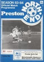 Preston North End v Wolverhampton Wanderers 25-Oct-1983
