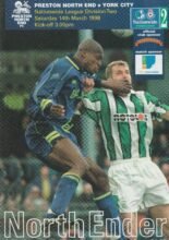 Preston North End v York City 14-Mar-1998