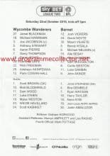 Wycombe Wanderers v Barnet 22-Oct-2016