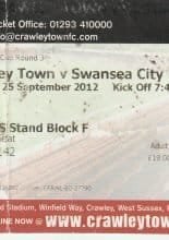 Crawley Town v Swansea City 25-Sep-2012