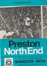 Preston North End v Manchester United 05-Feb-1972