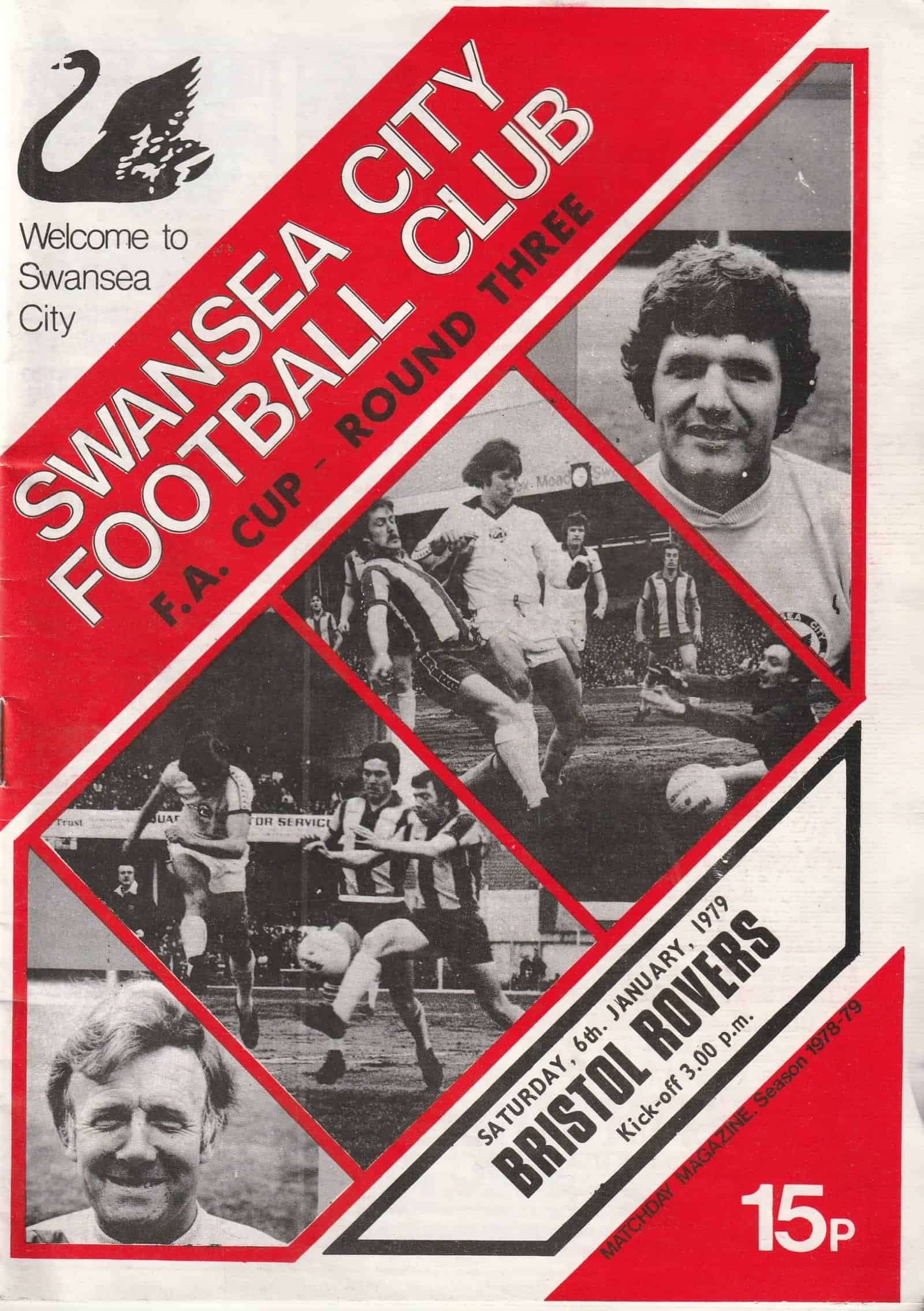 Swansea City v Bristol Rovers 06-Jan-1979