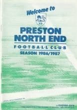 Preston North End v Exeter City 01-Nov-1986