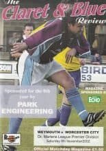Weymouth v Worcester City 09-Nov-2002