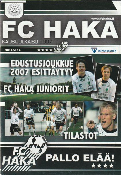 FC Haka 2007 Yearbook