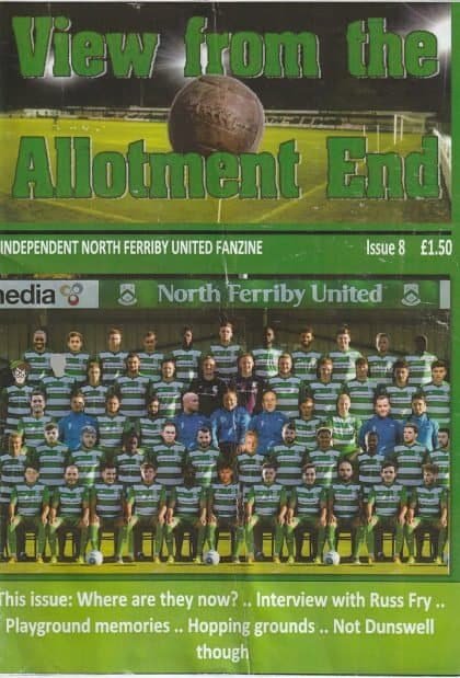 View from the Allotment End no8