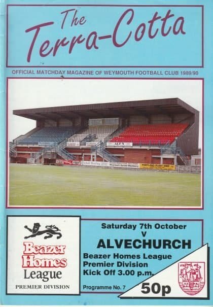 Weymouth v Alvechurch 07-Oct-1989
