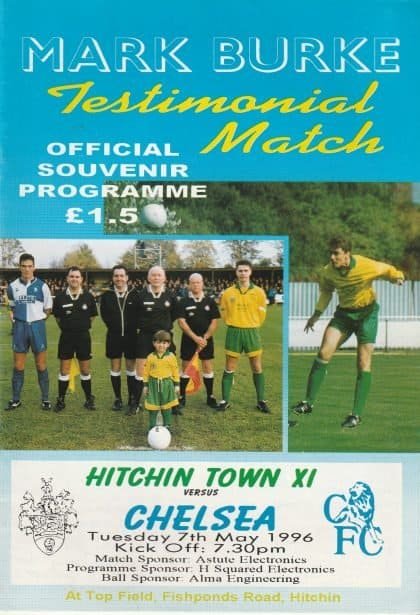 Hitchin Town XI v Chelsea 07-May-1996
