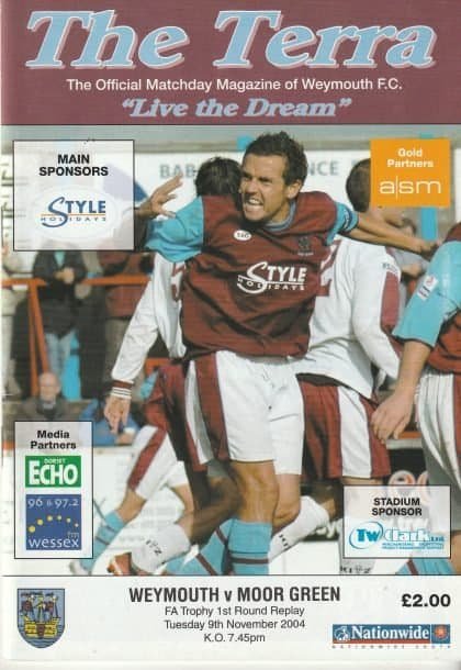 Weymouth v Moor Green 09-Nov-2004