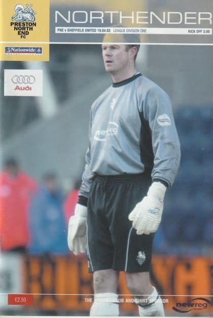Preston North End v Sheffield United 19-Apr-2003