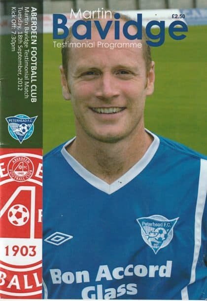 Peterhead v Aberdeen  18-Sep-2012