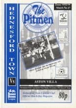Hednesford Town v Aston Villa 31-Jan-1994