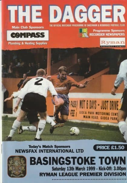 Dagenham & Redbridge v Basingstoke Town 13-Mar-1999