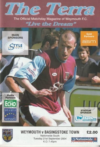 Weymouth v Basingstoke Town 21-Sep-2004