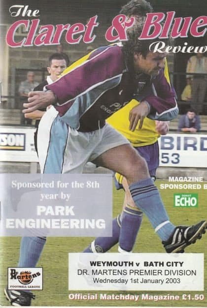 Weymouth v Bath City 01-Jan-2003
