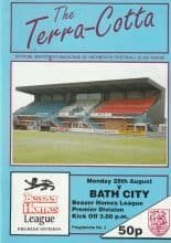 Weymouth v Bath City 28-Aug-1989