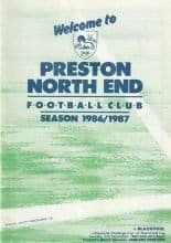 Preston North End v Blackpool 02-Sep-1986