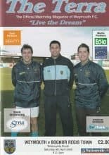 Weymouth v Bognor Regis Town 09-Apr-2005