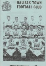 Halifax Town v Bradford Park Avenue 03-Nov-1962
