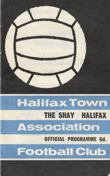 Halifax Town v Bradford Park Avenue 13-May-1967
