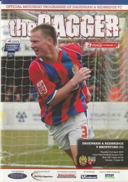 Dagenham & Redbridge v Brentford 21-Apr-2009