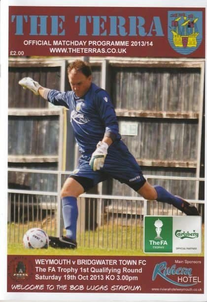 Weymouth v Bridgwater Town 19-Oct-2013