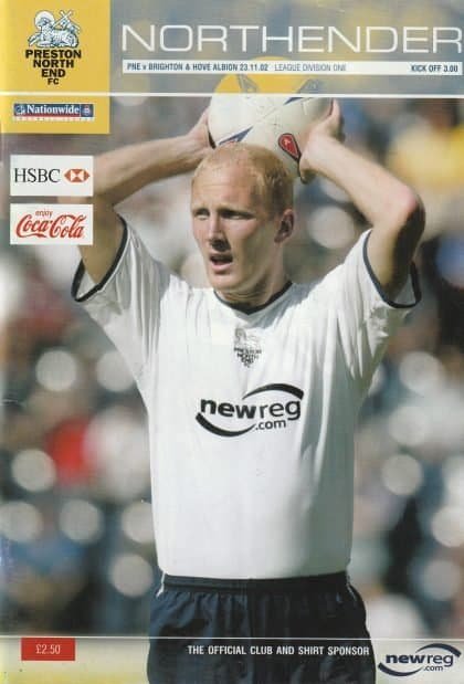 Preston North End v Brighton & Hove Albion 23-Nov-2002