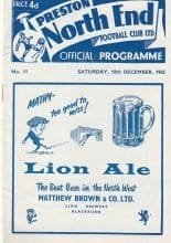 Preston North End v Bristol City 18-Dec-1965