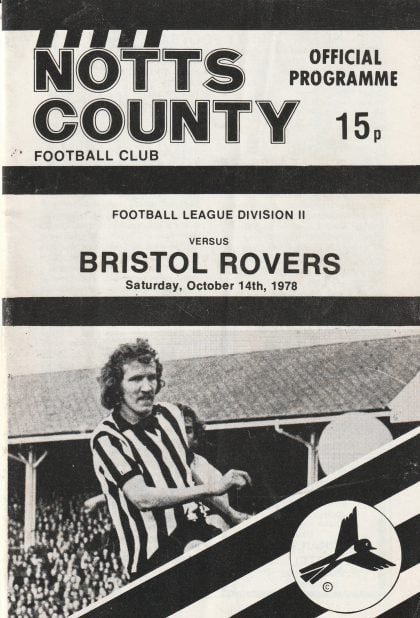 Notts County v Bristol Rovers 14-Oct-1978