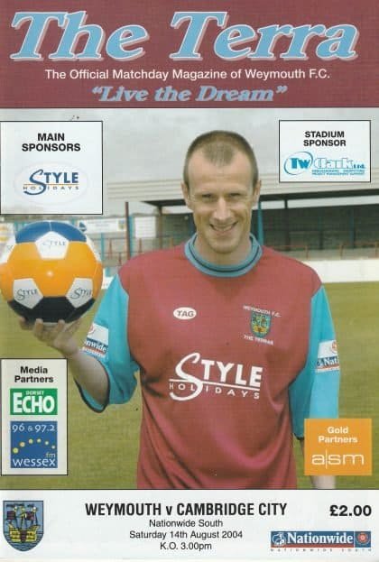 Weymouth v Cambridge City 14-Aug-2004