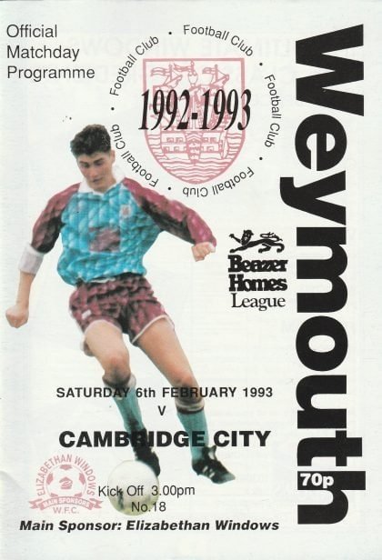 Weymouth v Cambridge City 06-Feb-1993