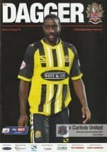 Dagenham & Redbridge v Carlisle United 22-Nov-2014