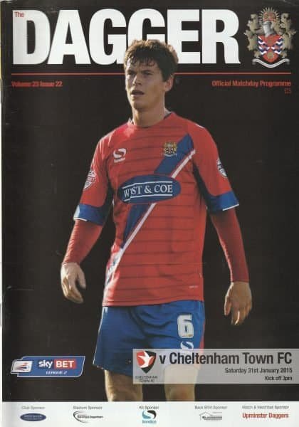 Dagenham & Redbridge v Cheltenham Town 31-Jan-2015