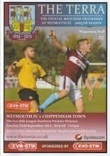 Weymouth v Chippenham Town 22-Sep-2015