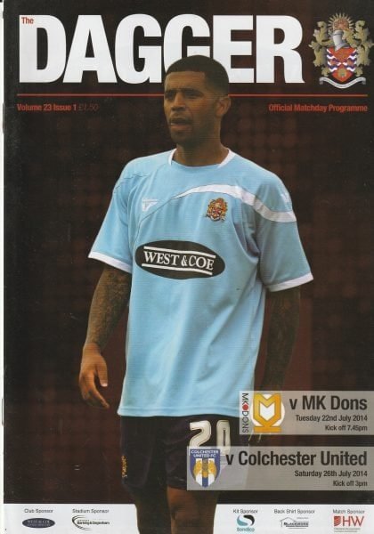 Dagenham & Redbridge v Milton Keynes Dons 22-Jul-2014